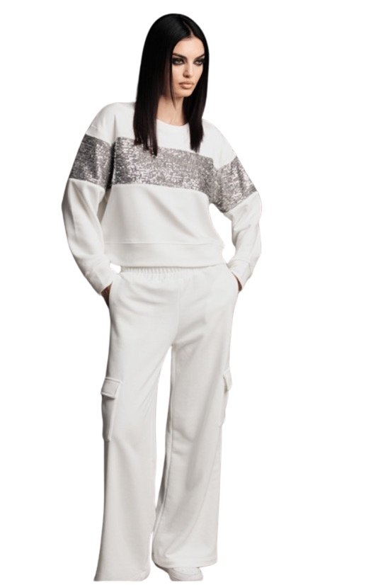 Pantalone Cargo, con tasche laterali