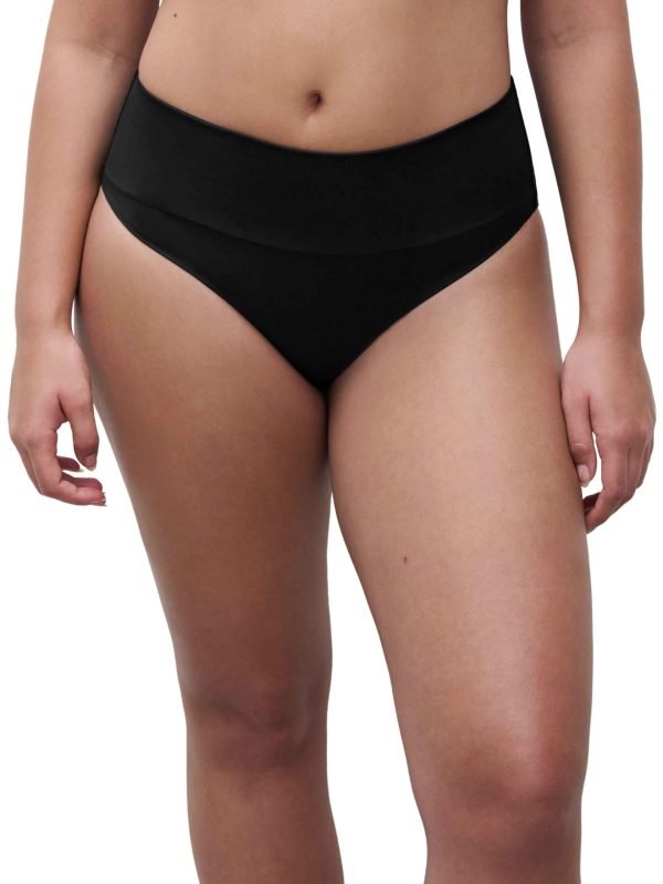 Culotte alta costume Chantelle, con fascia per regolare altezza in vita