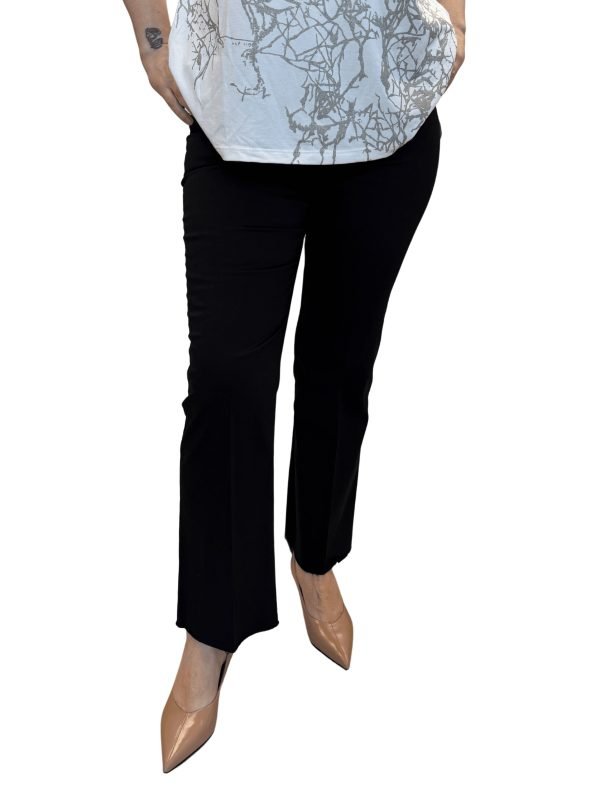 Pantalone in puro cotone elasticizzato