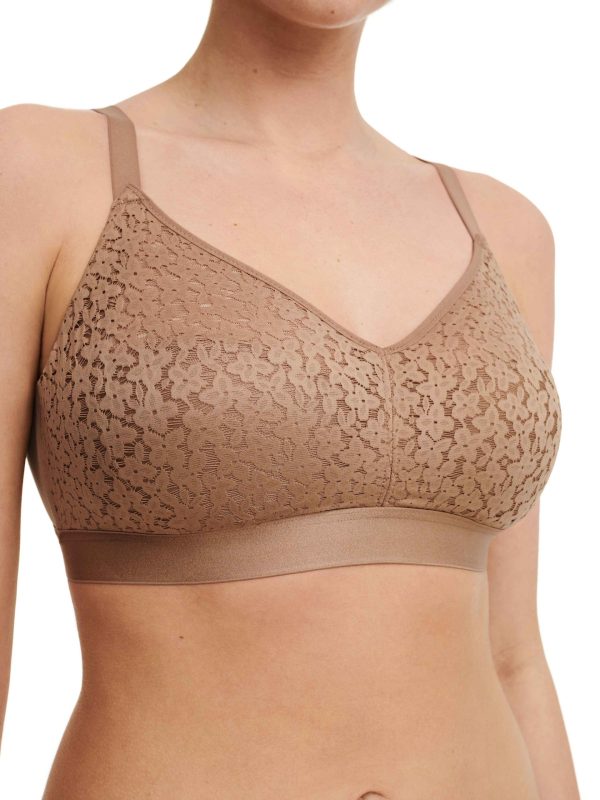 Reggiseno Chantelle easyfeel, con pizzo, in lycra, senza ferretto