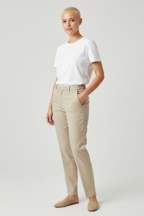 Pantalone Pucci Vaniglia, modello a sigaretta