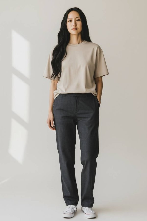 Pantalone in mista viscosa modello morbido Pucci