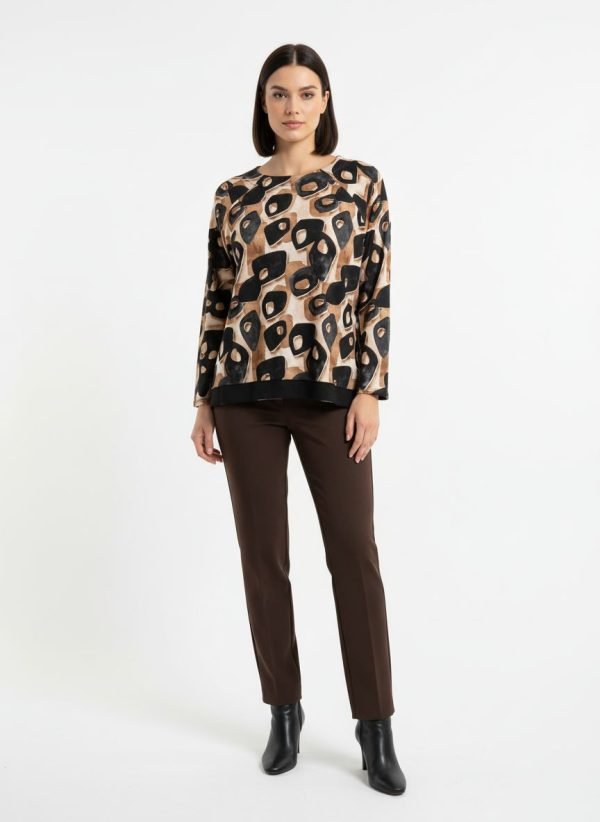 Maglia modello curvy in calda viscosa